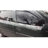 Opel Vectra B Kasa (1995-2002 ) Paslanmaz Krom Cam Çıtası 4 Parça - 4