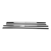 Opel Vectra B Kasa (1995-2002 ) Paslanmaz Krom Cam Çıtası 4 Parça - 6