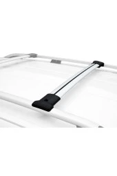 Dacia Sandero Stepway 2012-2021 Gri Renk Wıngbar Port Bagaj Ara Atkı Tavan Barı Arabar 105 Cm - 2