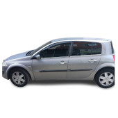 Renault Megane 2 Hb Krom Cam Çıtası 2003-2010 Paslanmaz Çelik 4 Parça - 2