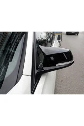 Bmw F80 Uyumlu Yarasa Ayna Kapağı Piano Black Parlak Siyah Ithal Sağ Ve Sol Takım thumbnail 3