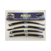 Hyundai Accent Blue 2011-2020 Uyumlu Kromlu Cam Rüzgarlığı 4lü Mugen - 2