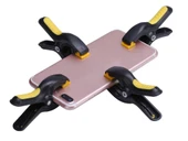 Çok Amaçlı Abs Plastik Yaylı Kelepçe Tablet Telefon Lcd Ekran Sabitleme Maşası (5 Adet) - 6