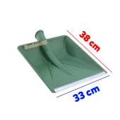 Plastik Koyu Yeşil 33x38 cm Kürek Faryap Kar Küreme Küreği Ahır Gübre Hayvan Pisliği Temizleme - 4