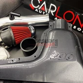 Peugeot 206 Uyumlu Spor Carbon Hava Filtre Kiti Seti - Profesyonel Ürün - 4
