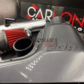 Peugeot 206 Uyumlu Spor Carbon Hava Filtre Kiti Seti - Profesyonel Ürün - 5