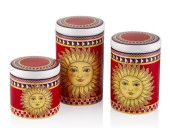 LAMEDORE SUNSHINE 3LÜ KAVANOZ SETİ 16-13,8-10 CM - 1