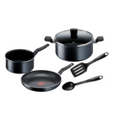 TEFAL C26780 TİTANYUM 1X STARTER TAVA TENCERE SETİ 6 PRÇ - 1