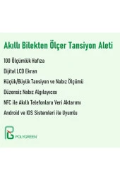 BRAUN POLLYGREEN BİLEKTEN ÖLÇER TANSİYON CİHAZI - 2
