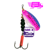 Mepps Rainbow Olta Kaşığı Mavi-Pembe Benekli No:5 14 Gram Albastar Turna Kaşığı - 1