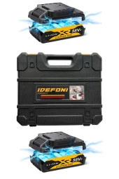 Matkap Çok Amaçlı Kablosuz Delme Vidalama Şarjlı Matkap Yedek Bataryalı - 4