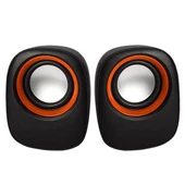 Magicvoice D-05A Mini 5 Watt Aux 2.0 Multimedia 1+1 USB Speaker - Hoparlör thumbnail 3