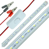 Powermaster PM-11057 30 CM Akü Maşalı 12 Volt - 5 Watt T8 Led Bar Ampul - 5