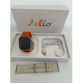 Hello Watch 3  4GB Hafıza ve Aksesuar Bağlantılı 3 Kordonlu Amoled Ekran Watch 8 Ultra Max Akıllı Saat - 5