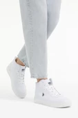 U.S Polo Assn. ARISTO HI 3PR Erkek Sneaker Ayakkabı Beyaz 40-45 - 1