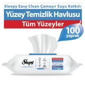 Sleepy Easy Clean Yüzey Temizlik Havlusu 100 Yaprak Çamaşır Suyu Etkili (6 Lı Set) 600 Yaprak - 2