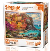 KS Games 4000 Parça  Cinque Terre'de Güzel Bir Gün Puzzle thumbnail 1