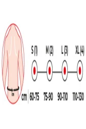 VARİTEKS Unisex Siyah Tx Lumbosakral Korse thumbnail 4