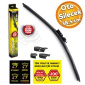 Vette Plus Multifit Araba Araç Otomobil Oto Ön Cam Arka Cam Silecek Muz Sileceği 385 mm 38.5 cm - 1