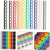 Powermaster 0-9 Dijital Kodlu Renkli Kablo İşaretleyici 2,5Mm (100Lü Paket) - 6