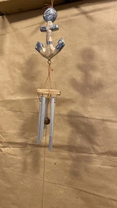 Deprem çanı zili rüzgar çanı çapa thumbnail 3