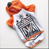 Na Orange Athletique Hoodie Köpek Kıyafet Elbise - 6
