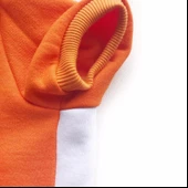 Na Orange Athletique Hoodie Köpek Kıyafet Elbise - 5