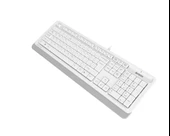 A4 TECH FK10 FN-MULTİMEDYA Q KLAVYE USB BEYAZ - 1
