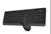 A4 TECH FG1010 Q 2.4 GHZ USB GRİ KLAVYE+MOUSE KABLOSUZ SET - 3