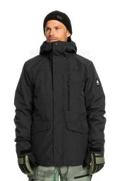 Quiksilver Missıon Solid Siyah Erkek Snowboard Montu - 1