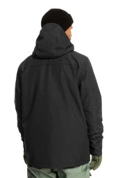 Quiksilver Missıon Solid Siyah Erkek Snowboard Montu - 10