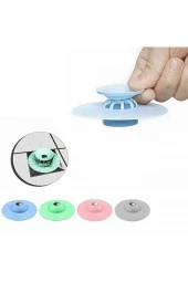 4 Adet Lavabo Küvet Tıkacı Mutfak Banyo Gider Tıpası Kapağı Tıkaç Süzgeç - 1