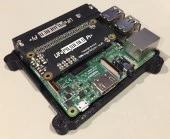 Raspberry Pi Ve Lifepo4 Ups İçin Vaka Plastik Aparat thumbnail 4