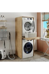 ROOMART Çamaşır Ve Kurutma Makinesi Dolabı - 1
