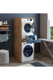 ROOMART Çamaşır Ve Kurutma Makinesi Dolabı - 2