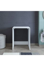 ROOMART Cm1 Kapaksız Çamaşır Makinesi Alt Dolabı - Mat Beyaz - 3