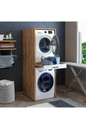 ROOMART Çamaşır Ve Kurutma Makinesi Dolabı thumbnail 1