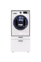 ROOMART Çamaşır-kurutma Makinesi Dolabı Mat Beyaz thumbnail 4