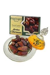 Medine Meşruk ( Mebrum ) Haşap Duble Jumbo Hurma Tadımlık 250gr - Yeni Mahsül - 1.kalite Mebrum thumbnail 1