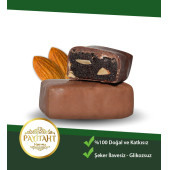 Levziyyat - Sütlü Çikolata Kaplı Bademli Hurma 250gr X5 Paket - 2