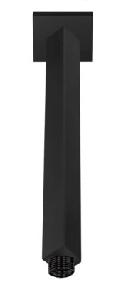 ECA Tavandan Duş Başlığı Borusu Mat Siyah Renkli 102126700C1 thumbnail 1