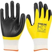 Starline E-161400 Sarı Nitril Eldiven  10 - 1