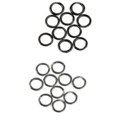 Savage Gear Split Rings SS+BLN 10+10 Halka (20'li Paket) - 3