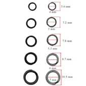Savage Gear Split Rings SS+BLN 10+10 Halka (20'li Paket) - 2