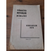 Türkiye Noterler Birliği Yayınları No:8, Genelgeler 1976 "Noter Hisselleri Hk." (ikinci el ürün) - 1