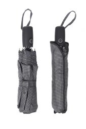 Marlux Siyah Ekoseli Tam Otomatik Erkek Şemsiye M21MAR7943AR002 thumbnail 4