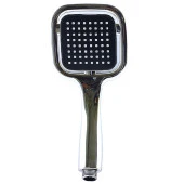 Duş Seti Lüx Kare Başlık Banyo Duş Başlığı Seti Fiskiyesi Telefonu Metal Hortum - 5