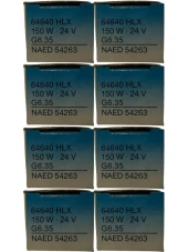 Osram 64640 150W 24V G6.35 Duylu FCS Halojen Ampul (8 Adet) thumbnail 1