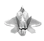 DIY 3D Metal Puzzle F22 Raptor Savaş Uçağı Hediyelik Maket 14+ Yaş - 4