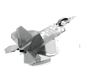 DIY 3D Metal Puzzle F22 Raptor Savaş Uçağı Hediyelik Maket 14+ Yaş - 6